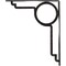 Ekena Millwork Maria Wrought Iron Bracket, (Single center brace), Antiqued Silver 1 1/2"W x 12"D x 15"H BKTM01X12X15SMAASV - alternate 4